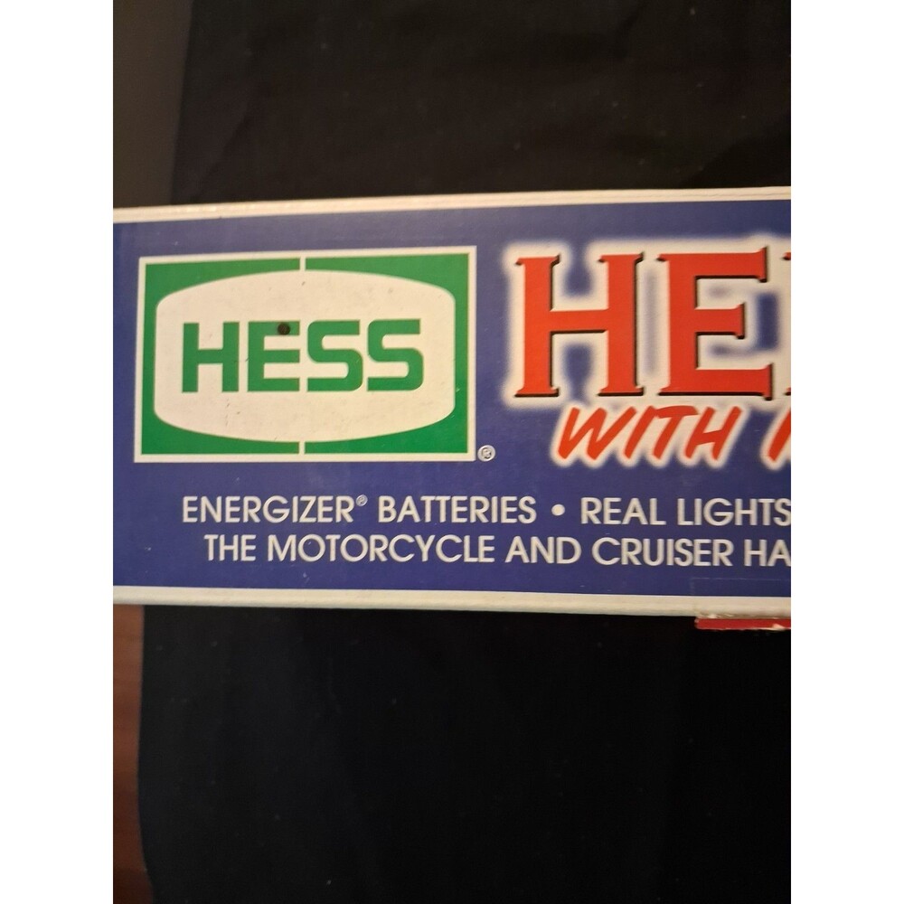 2001 HESS TRUCK HELICOPTER MOTORCYCLE AND CRUISER NEW IN ORIGINAL BOX
